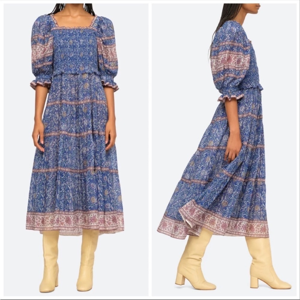 Sea New York‎ Rosita Smocked Dress